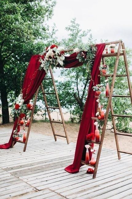 Arcos color rojos ❤️ 5