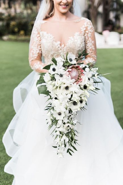 Ramos de novia con anemonas 7