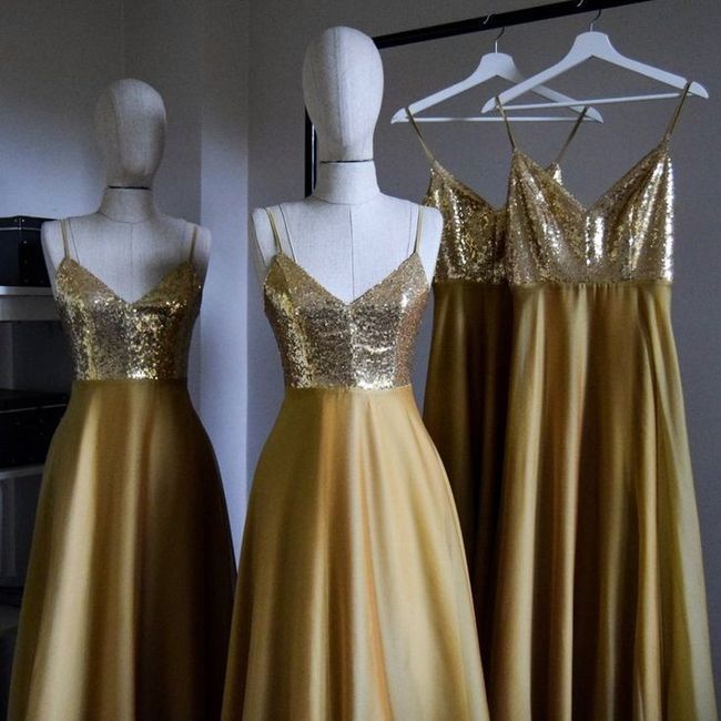 🌟Damas de honor en colores dorados🌟 4
