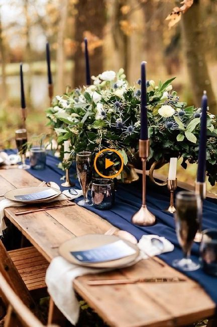 Hermosos montajes en "classic blue" el color del 2020 13