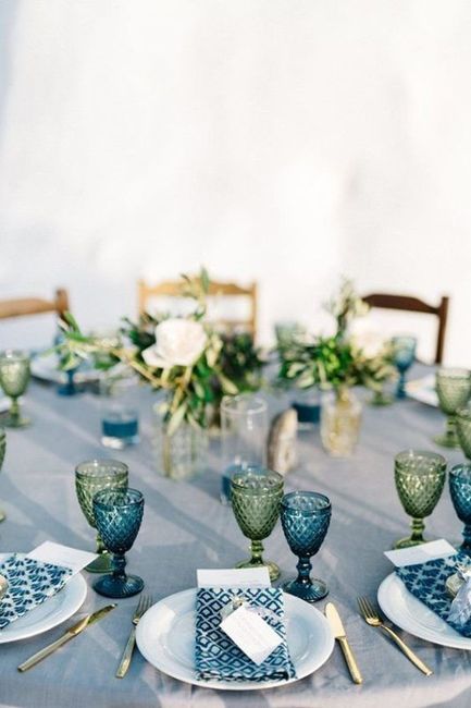 Hermosos montajes en "classic blue" el color del 2020 16