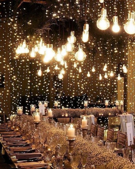 ✨Inspiración: Lighting Wedding✨ 5