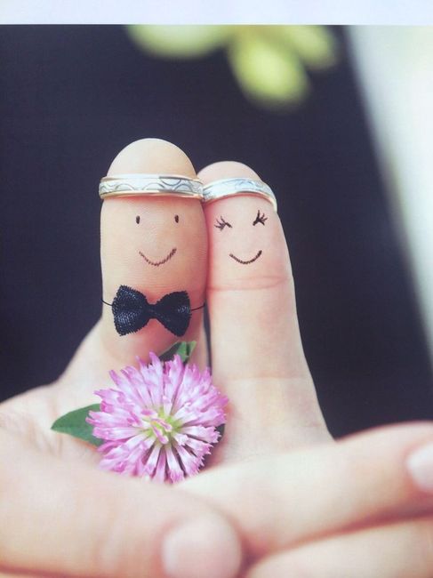 Ideas para fotos con los anillos de matrimonio 12