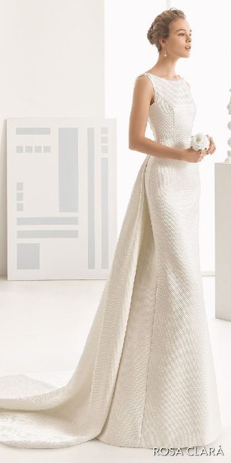 Inspiración: vestidos de novia, evasé, recto y trompeta 6