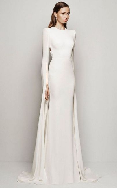 Inspiración: vestidos de novia, evasé, recto y trompeta 10