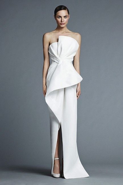 Inspiración: vestidos de novia, evasé, recto y trompeta 12