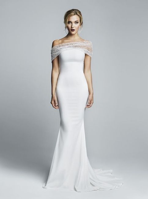 Inspiración: vestidos de novia, evasé, recto y trompeta 19