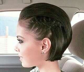 Inspiración peinados para cabello corto 7