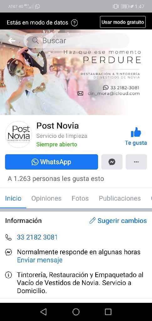 Tintorería de vestido - 1