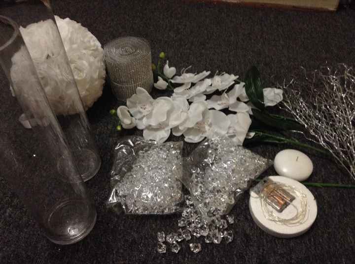 Centros de mesa hechos por mi :) - 1