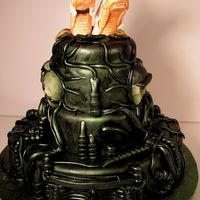 Alien weeding cake