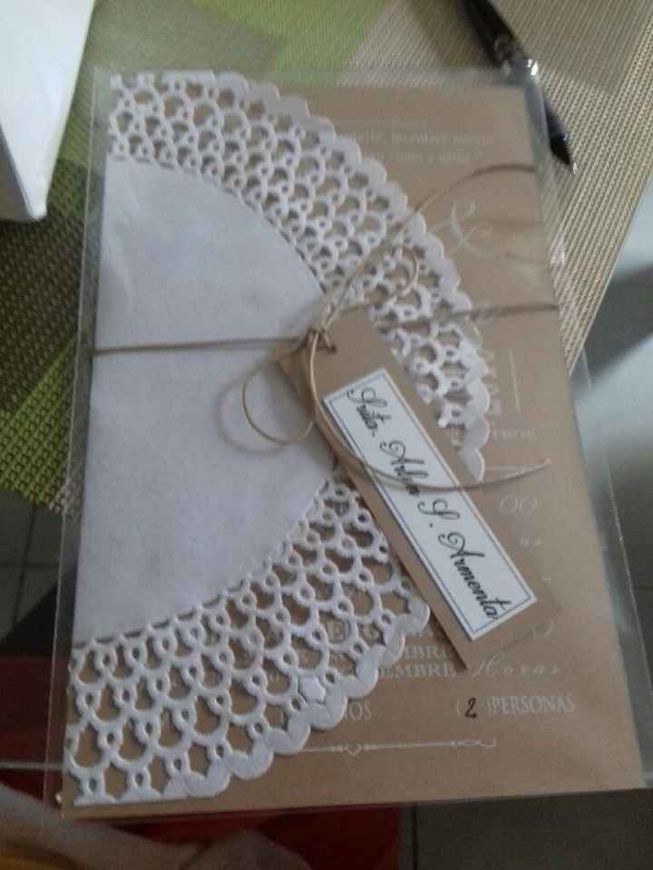 Entregando invitaciones, invitados descartados - 1