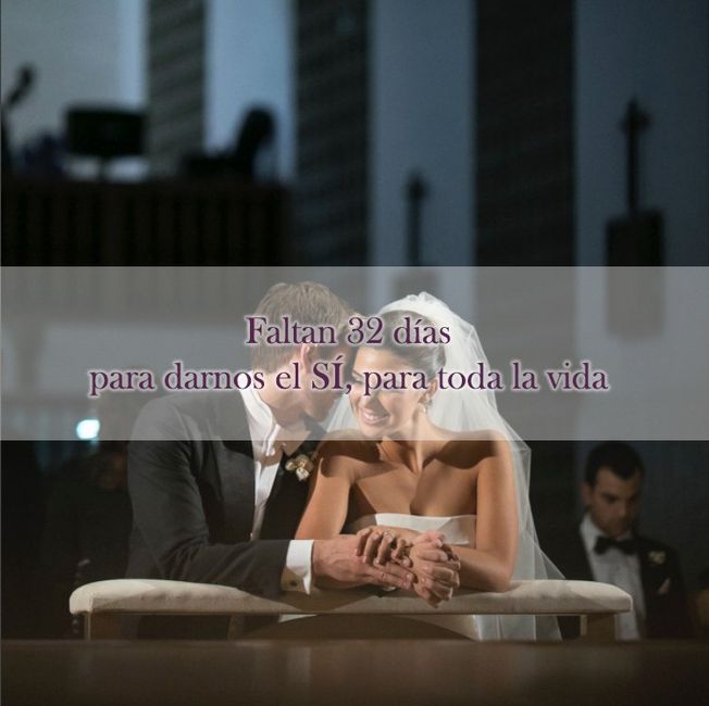 Cada ves falta menos para darnos el SÍ ACEPTO
