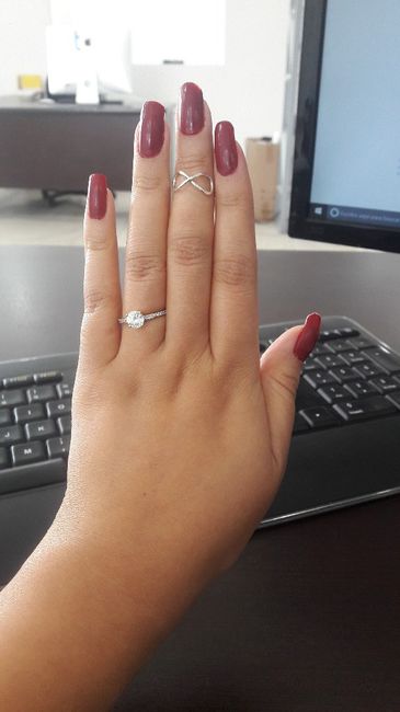 anillo de compromiso 