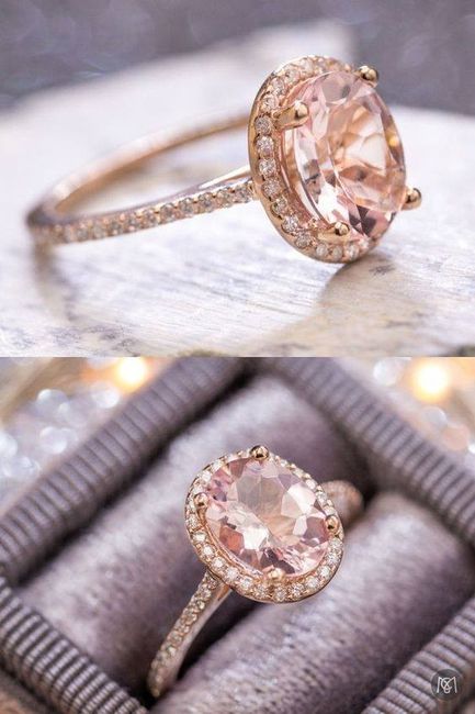 anillo de compromiso rosa 6