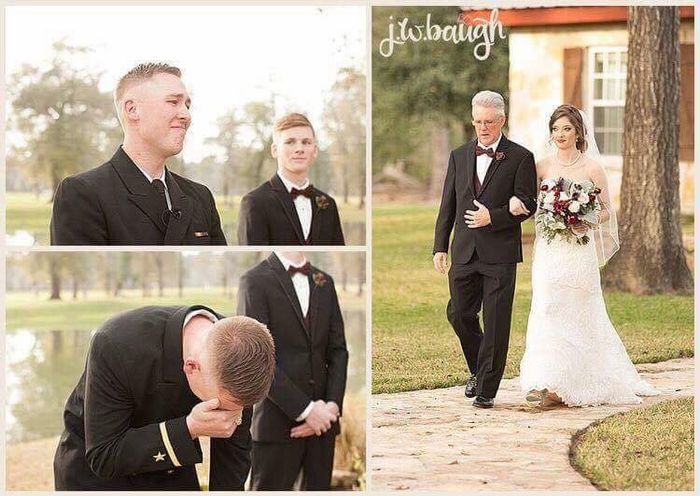 cuando ve al amor de su vida acercándose 9