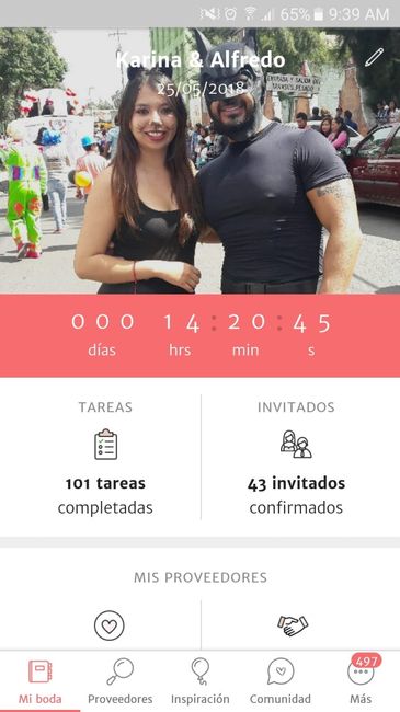 Mi contador dice 0 días 