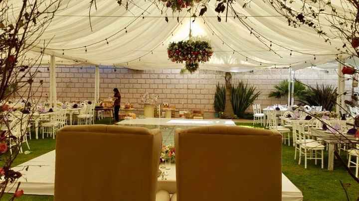 Otro angulo del jardín para nuestra boda 