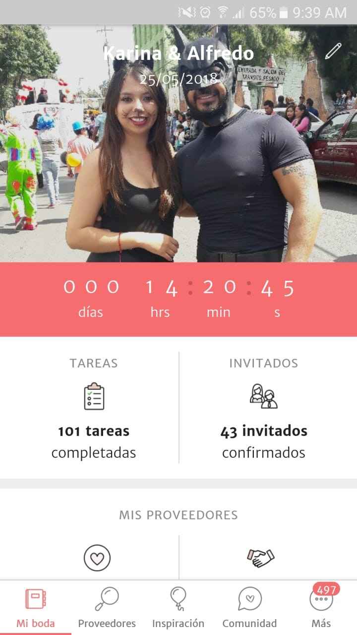 Mi contador dice 0 días 