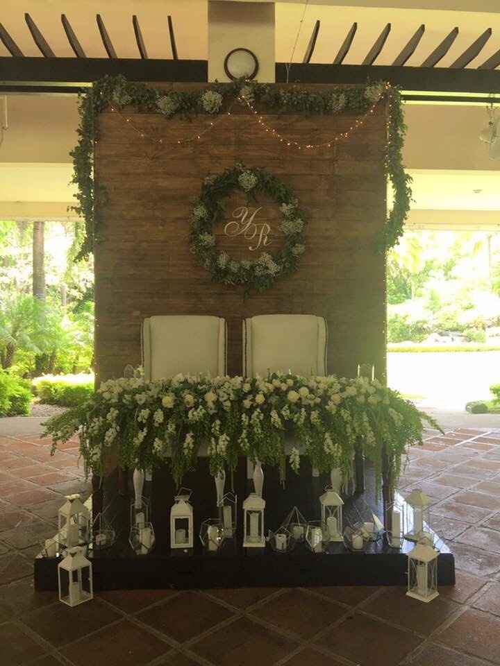 decoración de nuestra mesa principal 