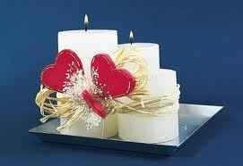 Centro de mesa Con velas