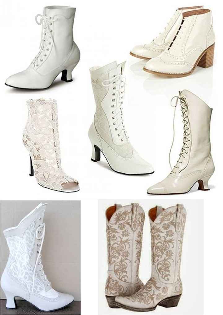 Botas para novia