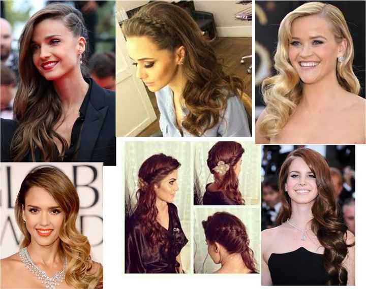 Peinados casuales para cena