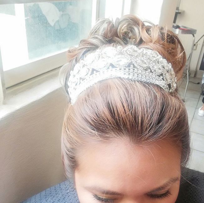 Prueba de peinado y maquillaje 💄 💕 - 3