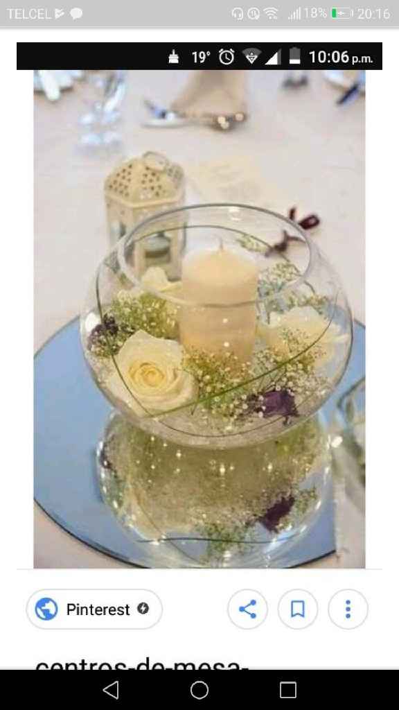 Centros de mesas con velas ?? 😓 - 1