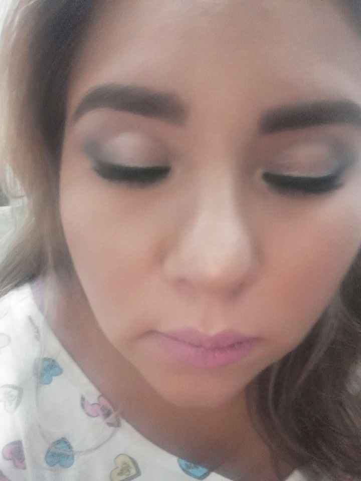 Prueba de peinado y maquillaje 💄 💕 - 1