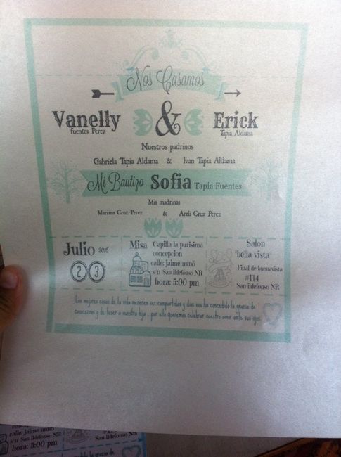 Necesito ayuda:Invitaciones de boda y bautizo - 1