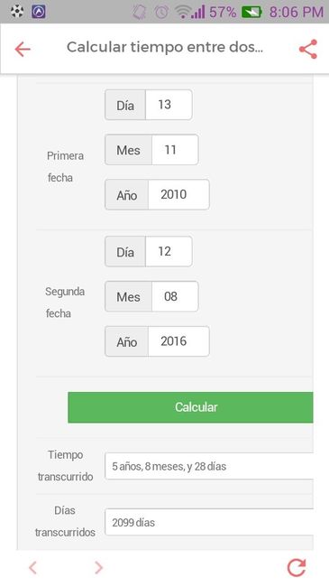 ¿Cuántos días llevan juntos? 