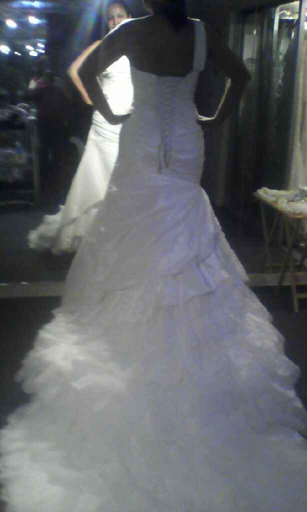 Mi vestido (avances) .... (emocionada mil) - 2
