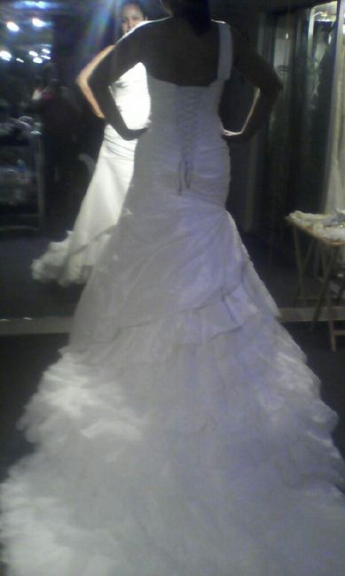 Mi vestido (avances) .... (emocionada mil) - 2