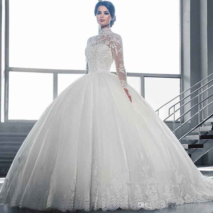 Así sería el vestido que escogería mi familia 