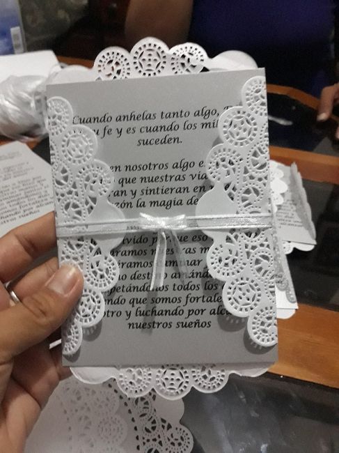 Invitaciones casi listas - 2