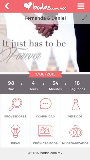 ¿cuánto falta para vuestra boda? ¡a presumir contadores! - 1