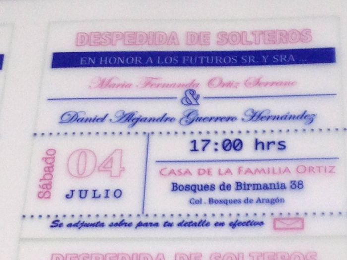 Invitaciones a nuestra despedida de solteros! - 2