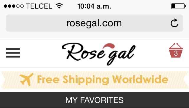 Alguien ha comprado en rosegal? - 1