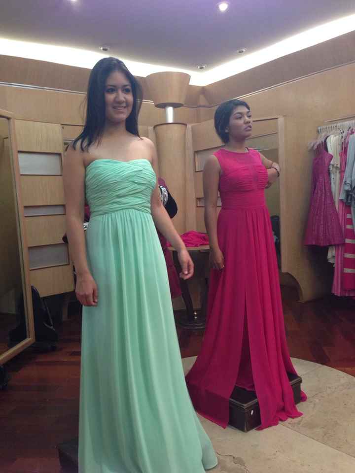 Los vestidos de mis damas - 1