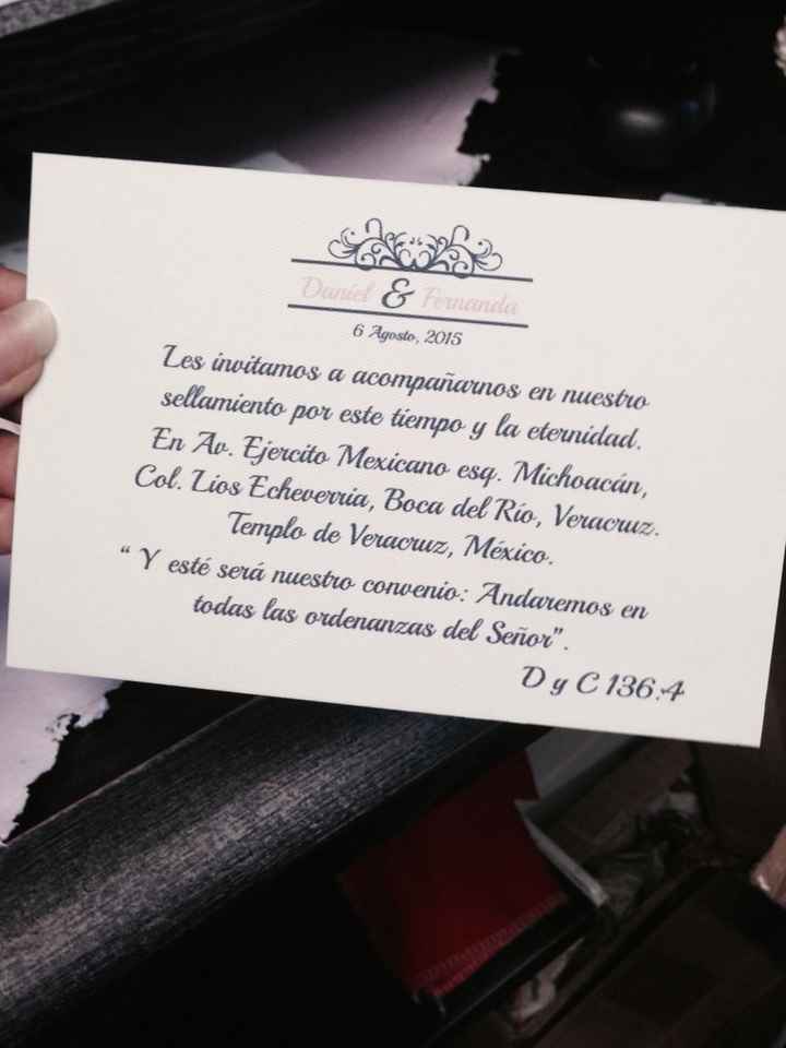 Mis invitaciones!! almost ready!! - 1