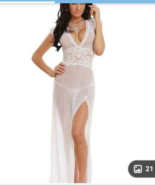 Lencería para luna de miel, por internet - 1