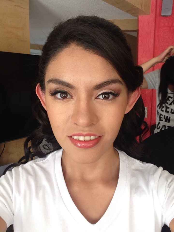 La boda de 3 días... mi prueba de maquillaje y peinado - 3