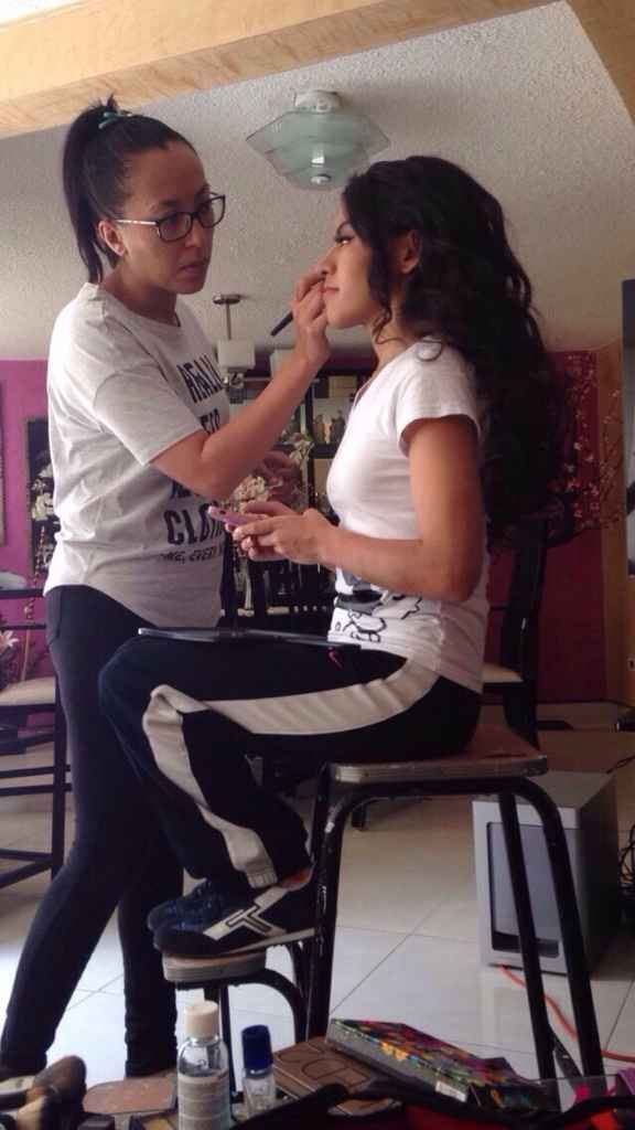 La boda de 3 días... mi prueba de maquillaje y peinado - 4