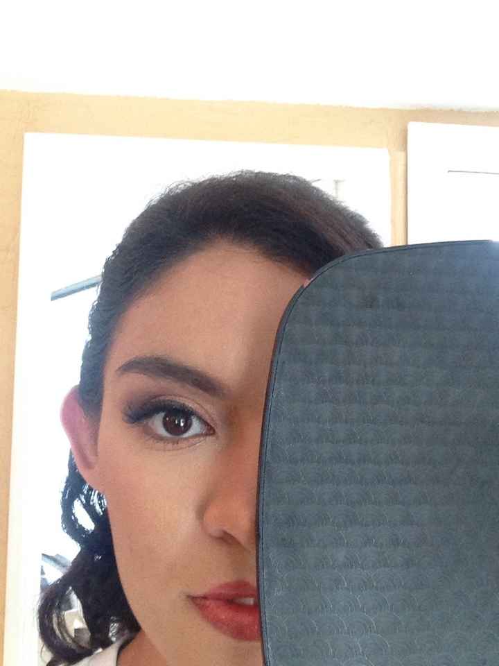 La boda de 3 días... mi prueba de maquillaje y peinado - 6