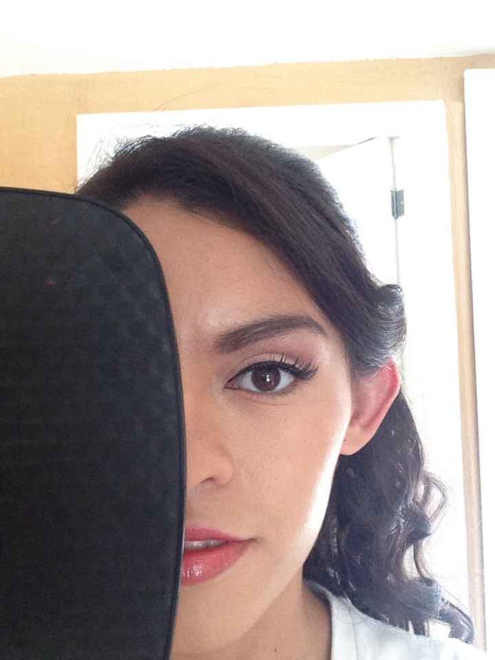 La boda de 3 días... mi prueba de maquillaje y peinado - 7