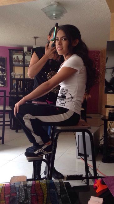 La boda de 3 días... mi prueba de maquillaje y peinado - 2