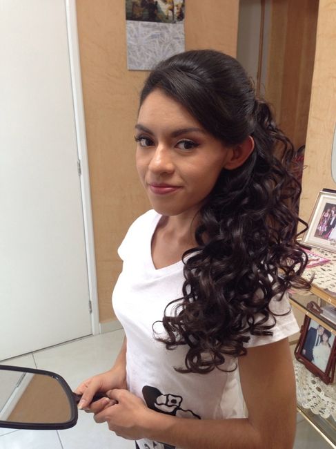 La boda de 3 días... mi prueba de maquillaje y peinado - 14