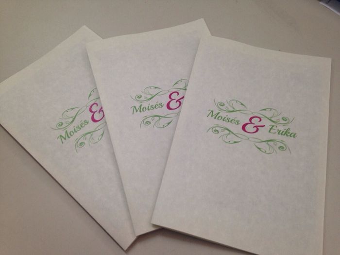 Las invitaciones para mis damas - 1
