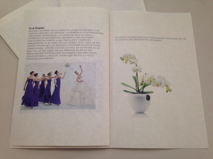 Las invitaciones para mis damas - 5